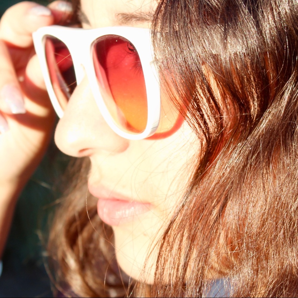 White Sunnies with infrared lens🌅